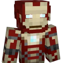 Orginate Minecraft avatar bust