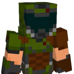Orhum Minecraft avatar bust