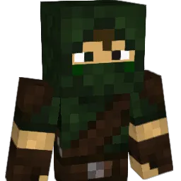 Oribata Minecraft avatar bust