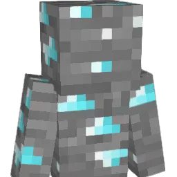 Orthopyroxene Minecraft avatar bust