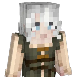 OtakuDemo Minecraft avatar bust