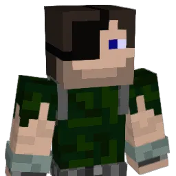 OursBurne Minecraft avatar bust