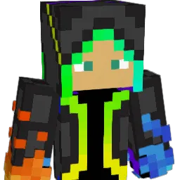 OverIridescent Minecraft avatar bust