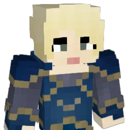 Overland Minecraft avatar bust