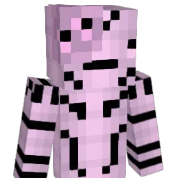 OverthroWnWorm Minecraft avatar bust