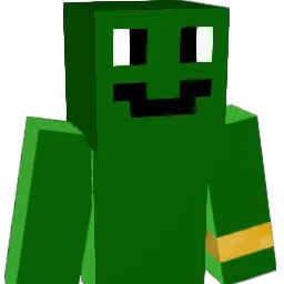 Ovrsized Minecraft avatar bust