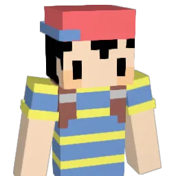 Oyasumiz Minecraft avatar bust