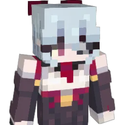 P00W3R Minecraft avatar bust