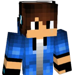 P0werman Minecraft avatar bust