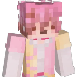 P1NKSY Minecraft avatar bust