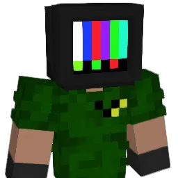 P1X3L14 Minecraft avatar bust