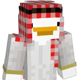 P1ckleChin Minecraft avatar bust