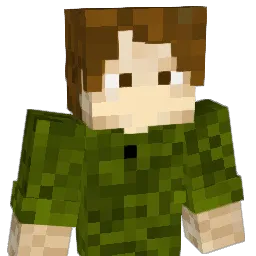 P3rchy Minecraft avatar bust