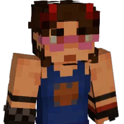 PARTYGAZOLINE Minecraft avatar bust
