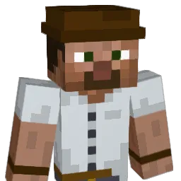 PCDug Minecraft avatar bust
