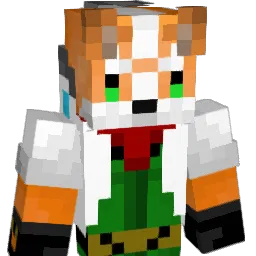 PF_F0X Minecraft avatar bust