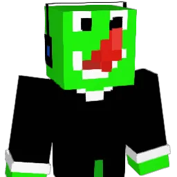 PFrog Minecraft avatar bust