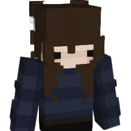 PINKBEARI Minecraft avatar bust