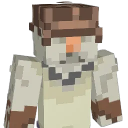 PIPIRRANA Minecraft avatar bust