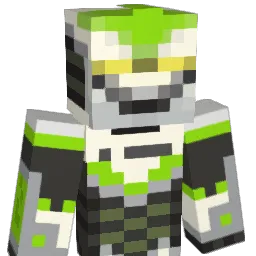PIZZAKEN Minecraft avatar bust