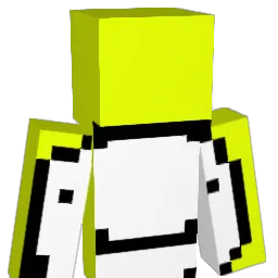 PJKE Minecraft avatar bust