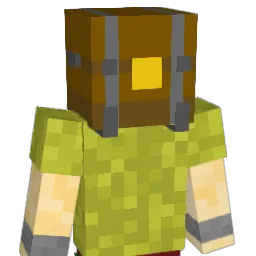 PO01 Minecraft avatar bust