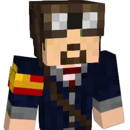 PO4 Minecraft avatar bust