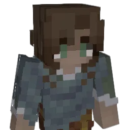 POMpeli Minecraft avatar bust