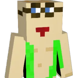 POTY_PVP Minecraft avatar bust