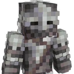 PRJ8 Minecraft avatar bust
