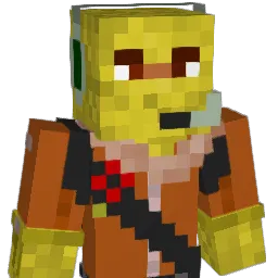 PROW3R Minecraft avatar bust