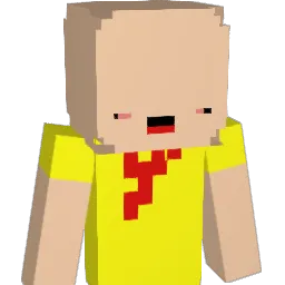 PUMKINNNN Minecraft avatar bust