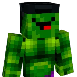 PUNCH1NGG1ANT Minecraft avatar bust