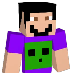 PUREvGAMING Minecraft avatar bust