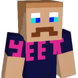 PVPGodTryhardPvP Minecraft avatar bust