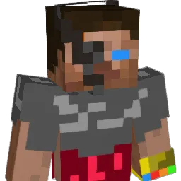 PVUR Minecraft avatar bust
