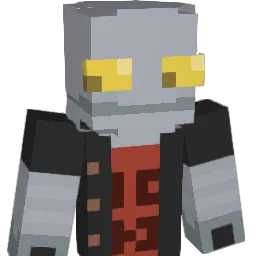 P_Town Minecraft avatar bust
