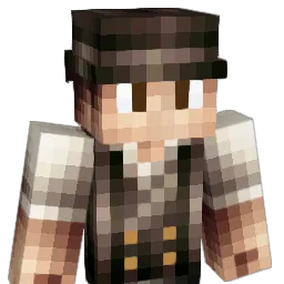 Pabi Minecraft avatar bust