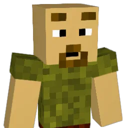 Packratic Minecraft avatar bust