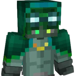 Pactrout Minecraft avatar bust