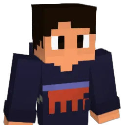 Palamece Minecraft avatar bust