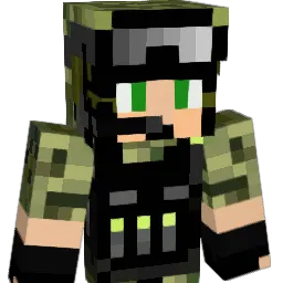 Paldon Minecraft avatar bust