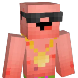 Paleoxpert Minecraft avatar bust