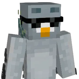 Palomasaurio Minecraft avatar bust