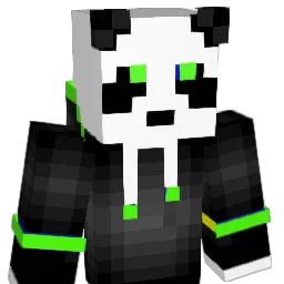PandaBabee Minecraft avatar bust