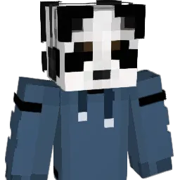 PandaBlink Minecraft avatar bust