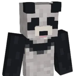 PandaFrog Minecraft avatar bust