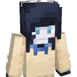 PandaSeifuku Minecraft avatar bust