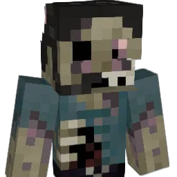 PandaX7 Minecraft avatar bust