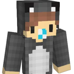 Pandaber Minecraft avatar bust